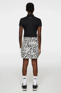 Golf|Skirts<J.Lindeberg Amelie Mid Print Skirt TourTigerMoonbeamM