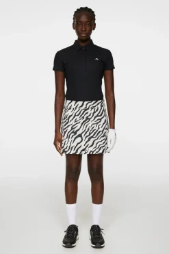Golf|Skirts<J.Lindeberg Amelie Mid Print Skirt TourTigerMoonbeamM