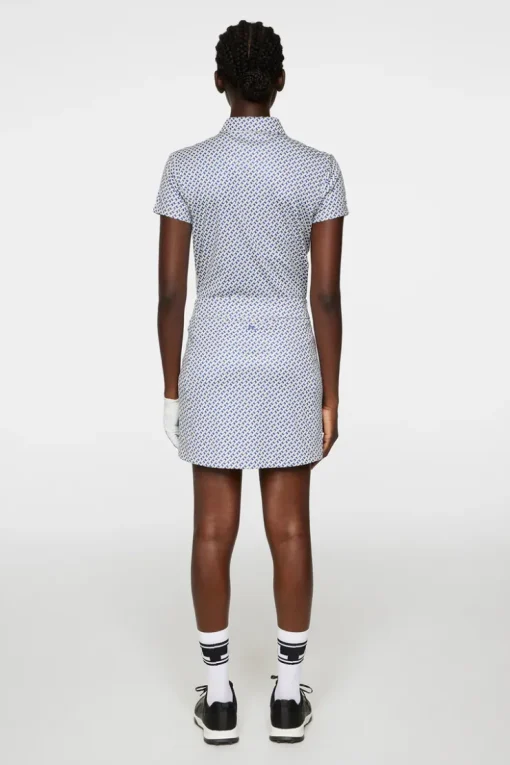 Golf|Skirts<J.Lindeberg Amelie Mid Print Skirt TourGeoMoonbeamS