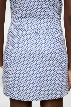 Golf|Skirts<J.Lindeberg Amelie Mid Print Skirt TourGeoMoonbeamS