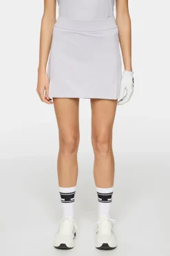 Golf|Skirts<J.Lindeberg Amelie Mid Skirt LightGreyMelange
