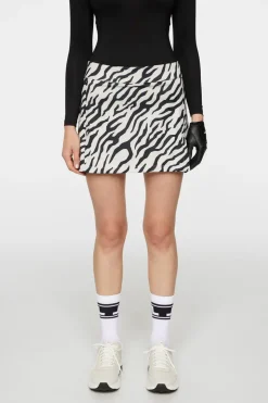 Golf|Skirts<J.Lindeberg Amelie Print Skirt TourTigerMoonbeamM