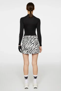 Golf|Skirts<J.Lindeberg Amelie Print Skirt TourTigerMoonbeamM