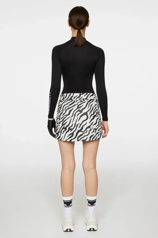 Golf|Skirts<J.Lindeberg Amelie Print Skirt TourTigerMoonbeamM