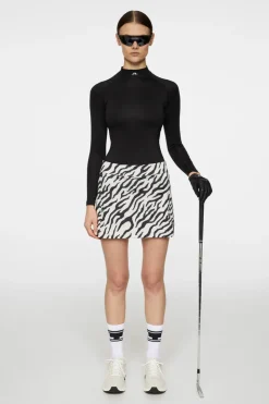 Golf|Skirts<J.Lindeberg Amelie Print Skirt TourTigerMoonbeamM