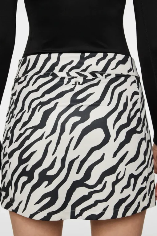 Golf|Skirts<J.Lindeberg Amelie Print Skirt TourTigerMoonbeamM