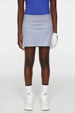 Golf|Skirts<J.Lindeberg Amelie Print Skirt TourGeoMoonbeamS