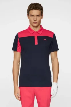 Golf|Polo Shirts<J.Lindeberg Anders Slim Fit Polo Azalea