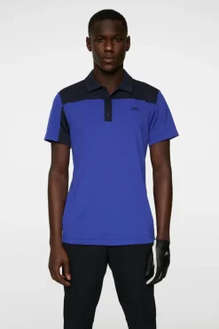 Golf|Polo Shirts<J.Lindeberg Anders Slim Fit Polo ClematisBlue
