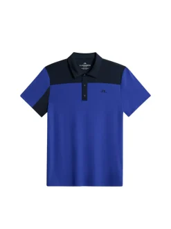 Golf|Polo Shirts<J.Lindeberg Anders Slim Fit Polo ClematisBlue