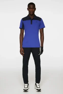 Golf|Polo Shirts<J.Lindeberg Anders Slim Fit Polo ClematisBlue