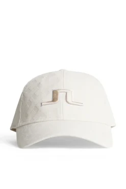 Golf|Golf Caps<J.Lindeberg Anga Jacquard Cap TourGeoJacquardMoonbeamM