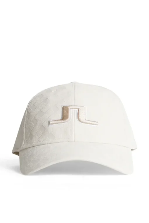 Golf|Golf Caps<J.Lindeberg Anga Jacquard Cap TourGeoJacquardMoonbeamM