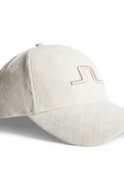Golf|Golf Caps<J.Lindeberg Anga Jacquard Cap TourGeoJacquardMoonbeamM