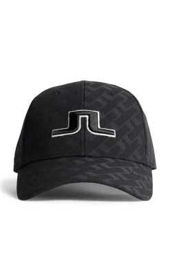 Golf|Golf Caps<J.Lindeberg Anga Jacquard Cap TourGeoJacquardBlackM