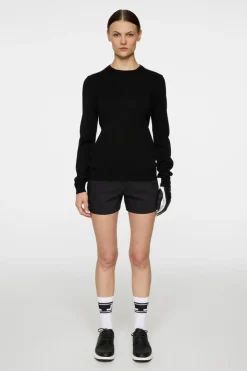 Golf|Knitwear<J.Lindeberg Aria Knitted Sweater Black