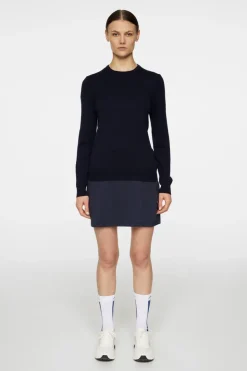 Golf|Knitwear<J.Lindeberg Aria Knitted Sweater JLNavy