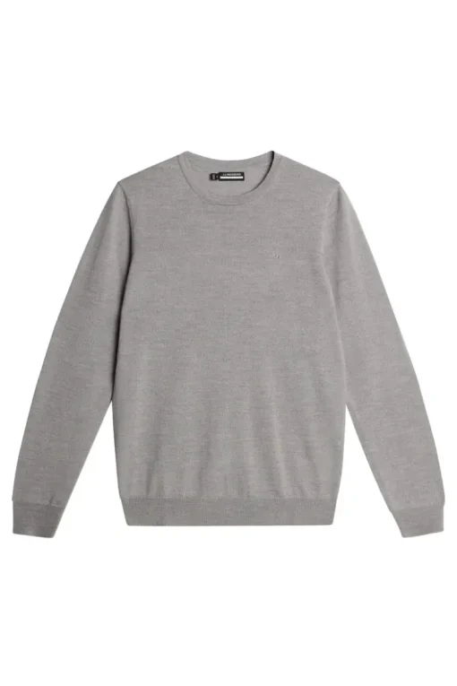 Golf|Knitwear<J.Lindeberg Aria Knitted Sweater LightGreyMelange