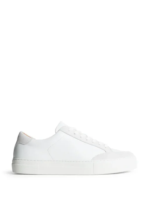 Fashion Shoes|Shoes<J.Lindeberg Art Signature Leather Sneaker White