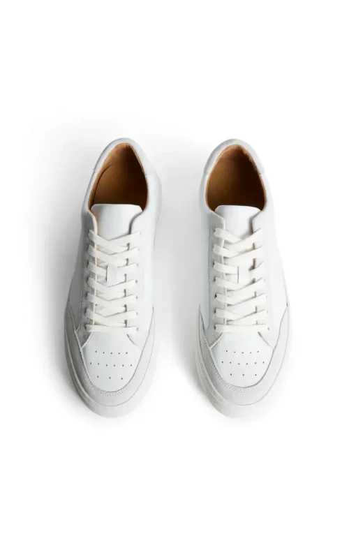 Fashion Shoes|Shoes<J.Lindeberg Art Signature Leather Sneaker White