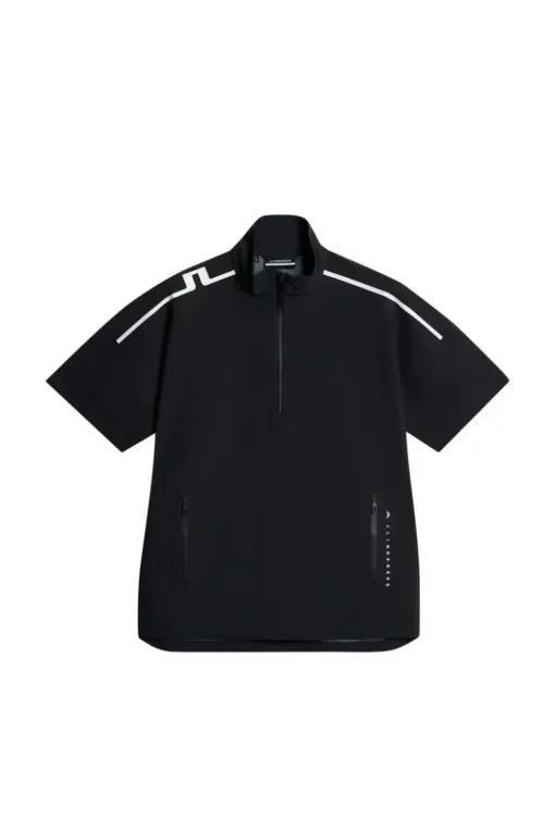 Golf|Outerwear<J.Lindeberg Arvid Rain Shirt Black