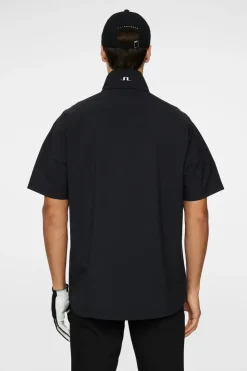 Golf|Outerwear<J.Lindeberg Arvid Rain Shirt Black