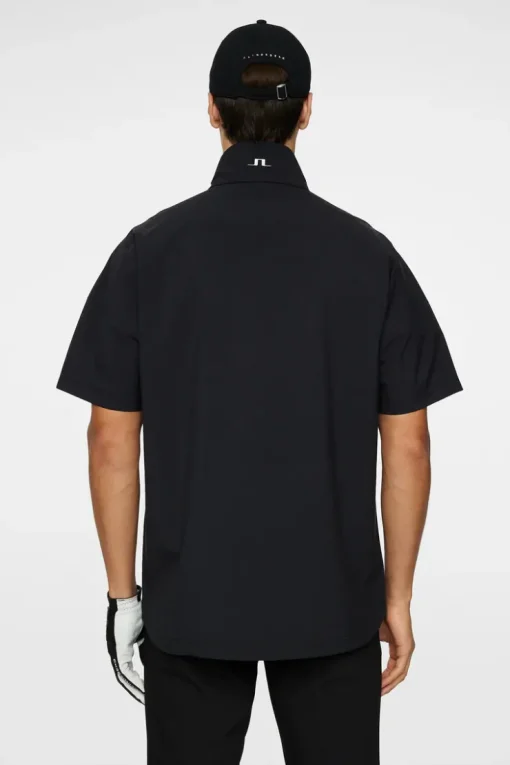 Golf|Outerwear<J.Lindeberg Arvid Rain Shirt Black