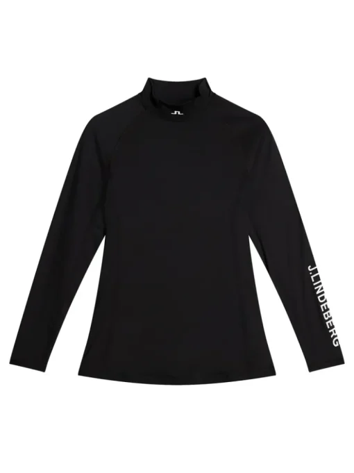 Golf|Ski<J.Lindeberg Asa Soft Compression Top Black