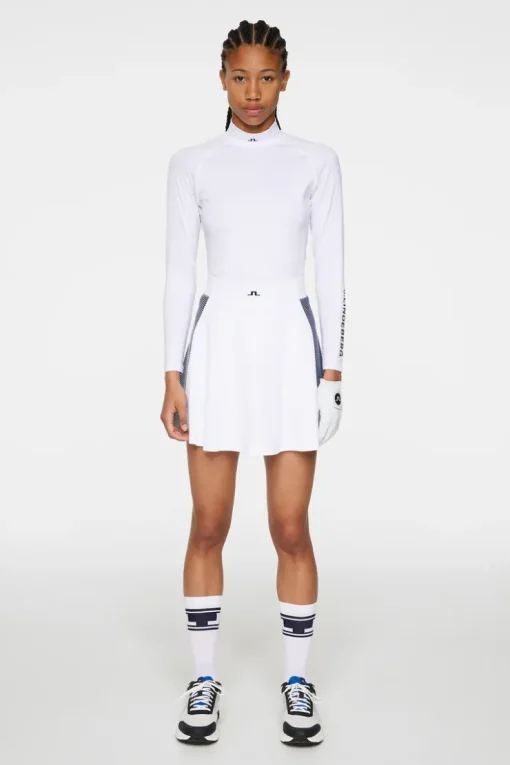 Golf|Ski<J.Lindeberg Asa Soft Compression Top White
