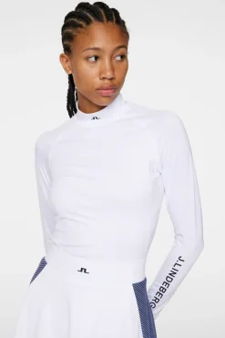 Golf|Ski<J.Lindeberg Asa Soft Compression Top White