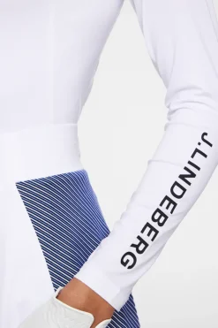 Golf|Ski<J.Lindeberg Asa Soft Compression Top White