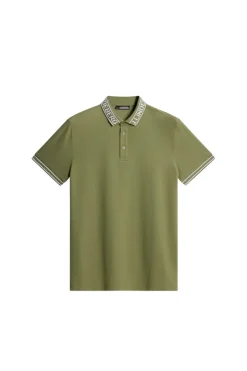 Golf|Polo Shirts<J.Lindeberg Austin Polo OilGreen