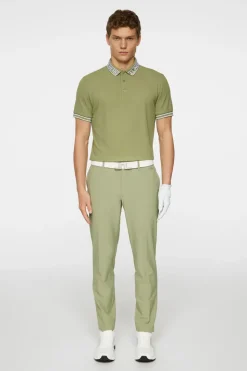 Golf|Polo Shirts<J.Lindeberg Austin Polo OilGreen
