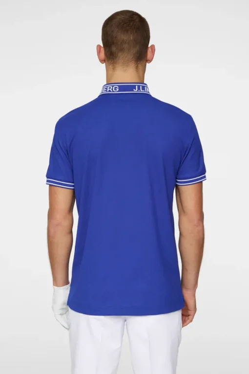 Golf|Tops<J.Lindeberg Austin Polo ClematisBlue