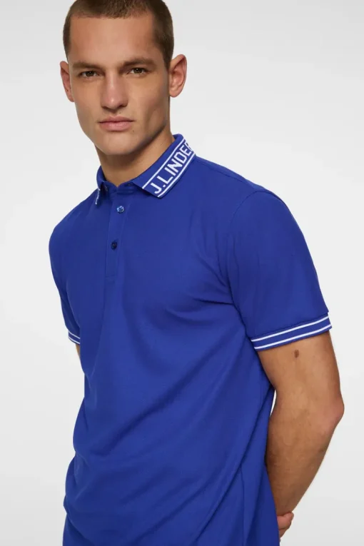 Golf|Tops<J.Lindeberg Austin Polo ClematisBlue