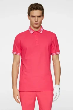Golf|Polo Shirts<J.Lindeberg Austin Polo Azalea