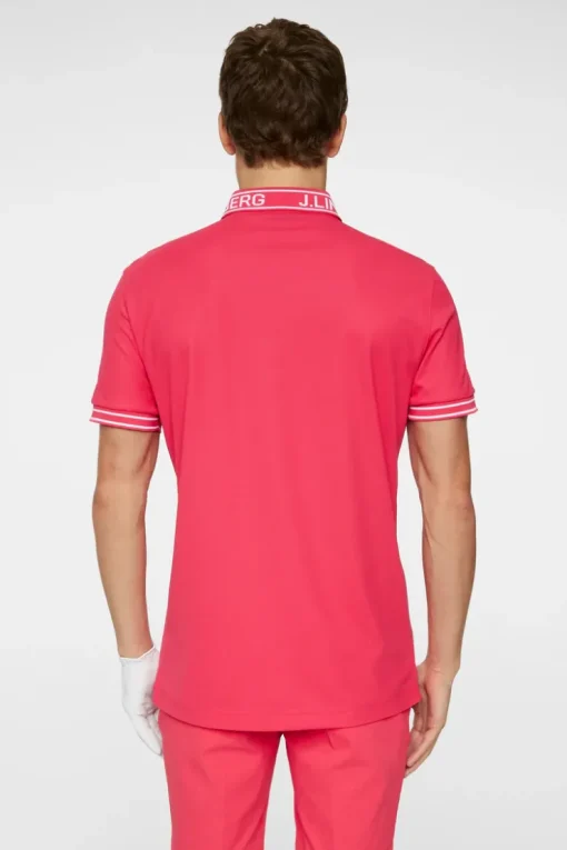 Golf|Polo Shirts<J.Lindeberg Austin Polo Azalea