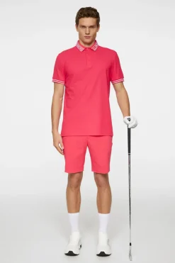 Golf|Polo Shirts<J.Lindeberg Austin Polo Azalea