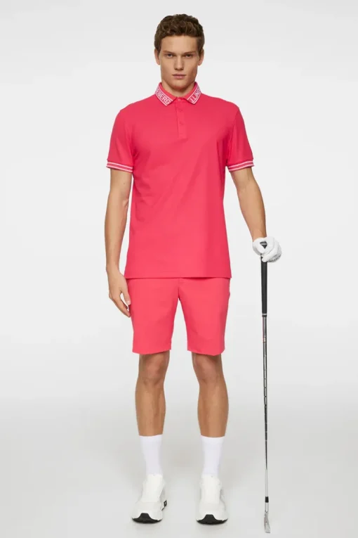 Golf|Polo Shirts<J.Lindeberg Austin Polo Azalea