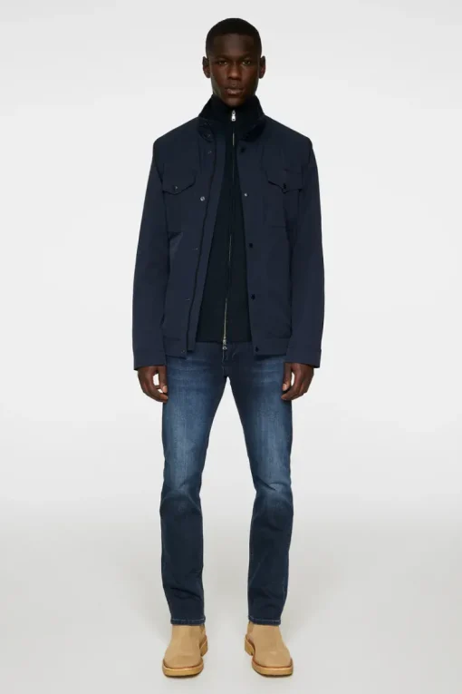 Jackets|Outerwear<J.Lindeberg Bailey Poly Jacket JLNavy