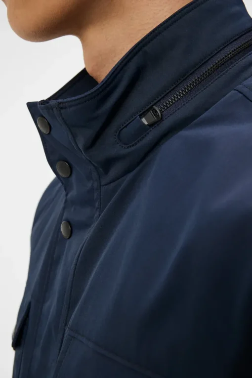 Jackets|Outerwear<J.Lindeberg Bailey Poly Jacket JLNavy