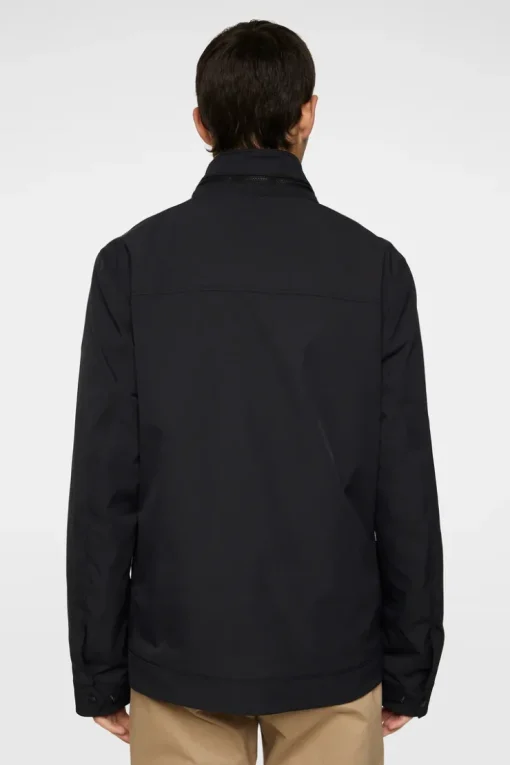 Jackets|Outerwear<J.Lindeberg Bailey Poly Jacket Black