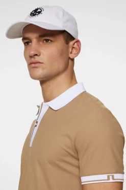 Golf|Polo Shirts<J.Lindeberg Bay Slim Polo TigersEye