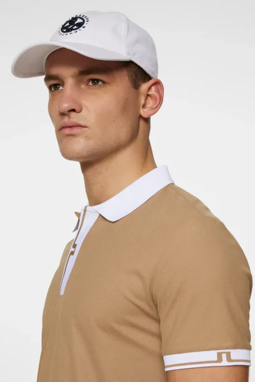 Golf|Polo Shirts<J.Lindeberg Bay Slim Polo TigersEye