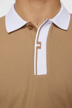 Golf|Polo Shirts<J.Lindeberg Bay Slim Polo TigersEye