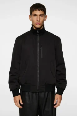 Jackets|Outerwear<J.Lindeberg Berkley 2L Bomber Jacket Black