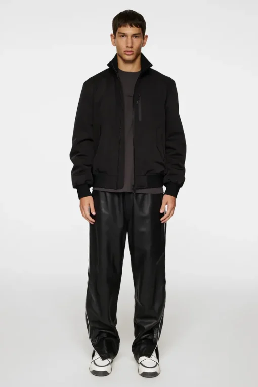 Jackets|Outerwear<J.Lindeberg Berkley 2L Bomber Jacket Black
