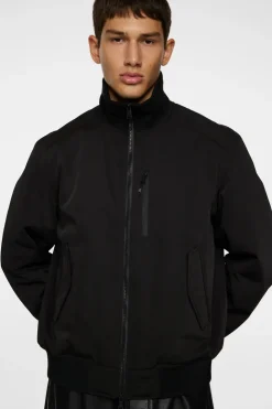 Jackets|Outerwear<J.Lindeberg Berkley 2L Bomber Jacket Black