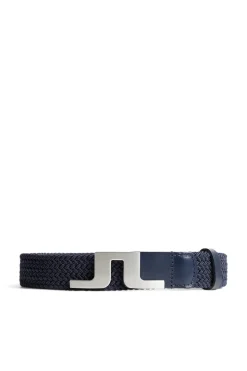 Golf|Golf Belts<J.Lindeberg Berry Elastic Belt JLNavy