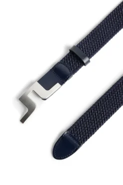 Golf|Golf Belts<J.Lindeberg Berry Elastic Belt JLNavy